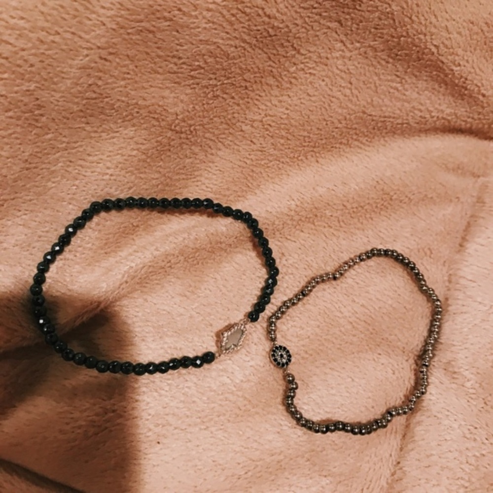 Sterling Silver Bead Bracelets - image 1